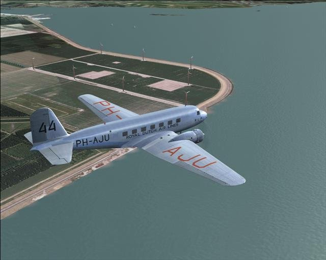 Fsx p3d flight1 uiver douglas dc 2