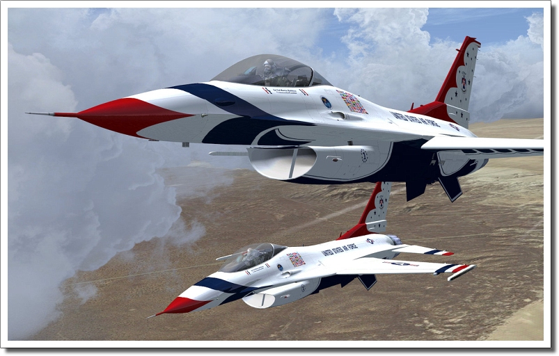 FS9 IRIS Pro Series F16D Fighting Falcon