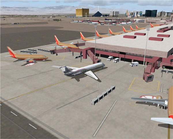flight simulator x ground service