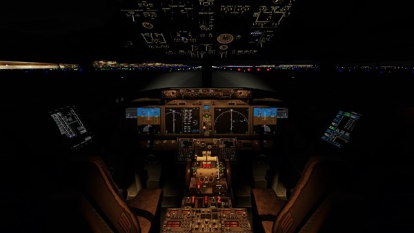 Pilot Flight Deck Aircraft Simulator Hud Stock Photo - Download